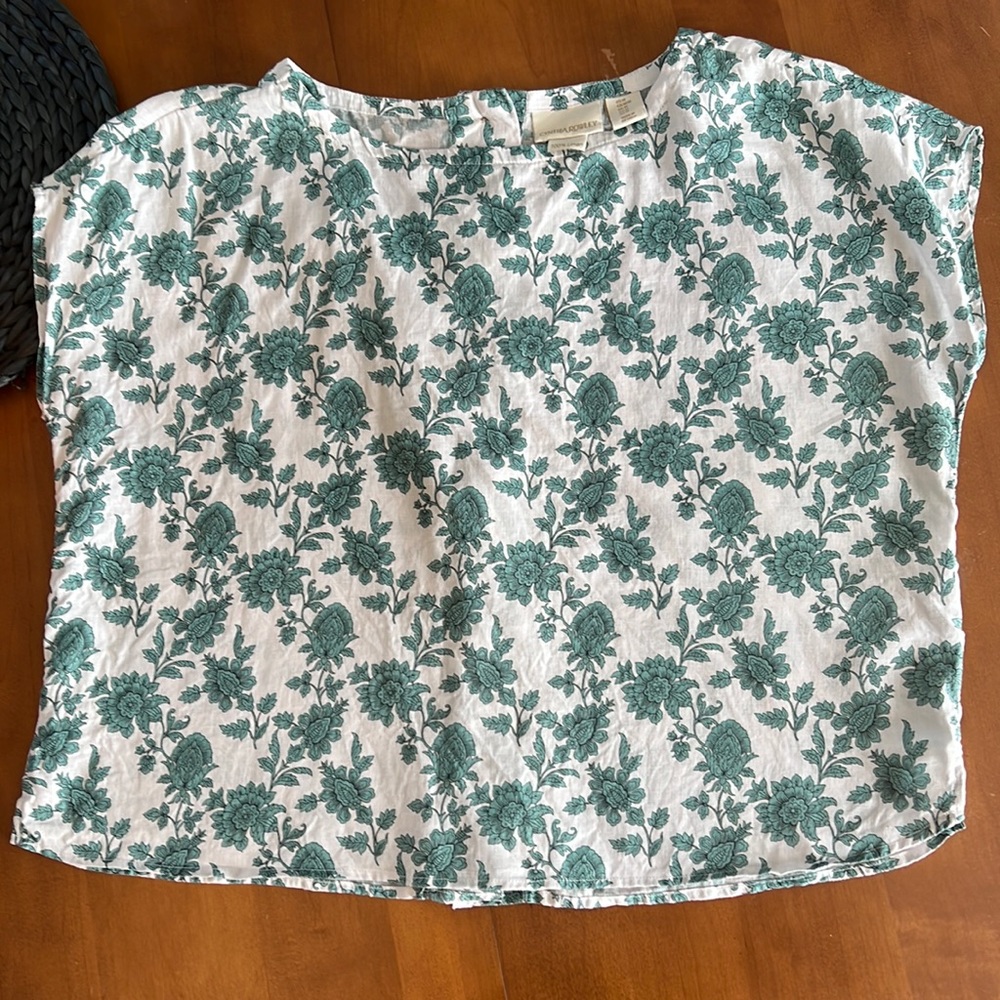 Cynthia Rowley Linen Shirt Size M